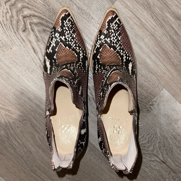 Vince Camuto Gigietta snake embossed leather boot - Picture 5 of 8